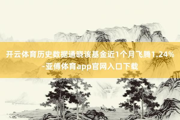 开云体育历史数据通晓该基金近1个月飞腾1.24%-亚傅体育app官网入口下载